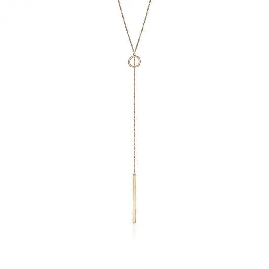 10k Yellow Gold Lariat Necklace - Biggar Diamonds