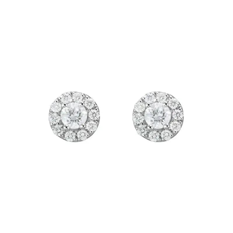 14k Gold Diamond Earring - Biggar Diamonds