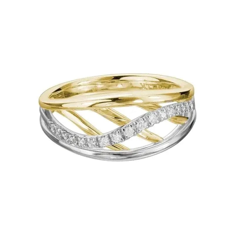 14k Gold Diamond Fashion Ring - Biggar Diamonds