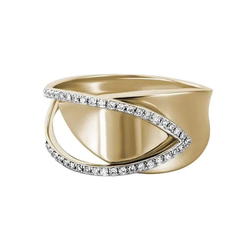 14k Gold Diamond Fashion Ring - Biggar Diamonds