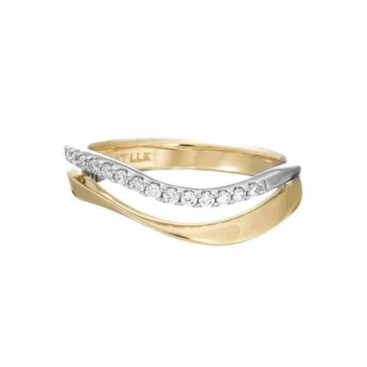 14k Gold Diamond Fashion Ring - Biggar Diamonds