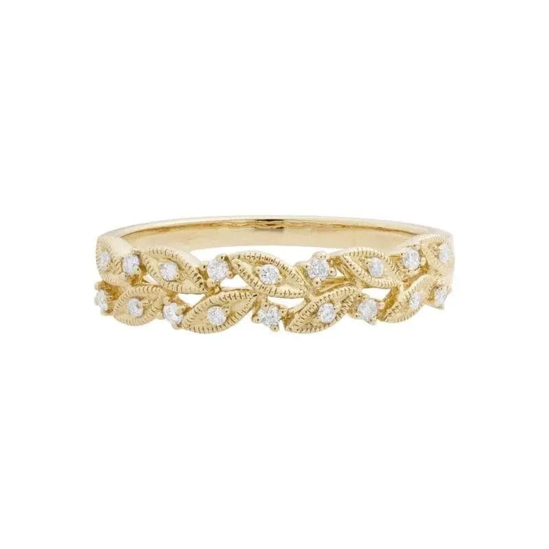 14k Gold Diamond Fashion Ring - Biggar Diamonds