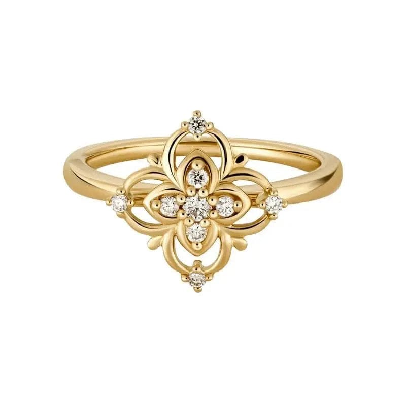 14k Gold Diamond Fashion Ring - Biggar Diamonds