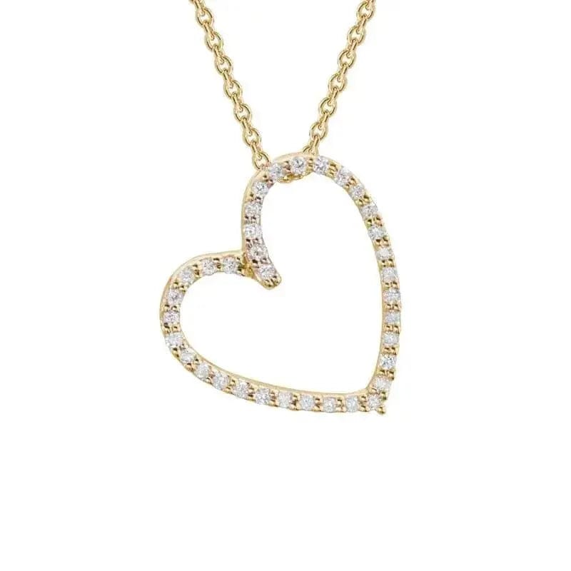 14k Gold Diamond Necklace - Biggar Diamonds