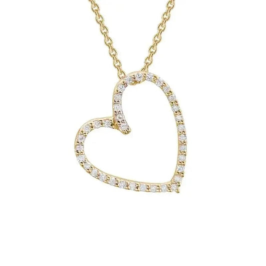 14k Gold Diamond Necklace - Biggar Diamonds