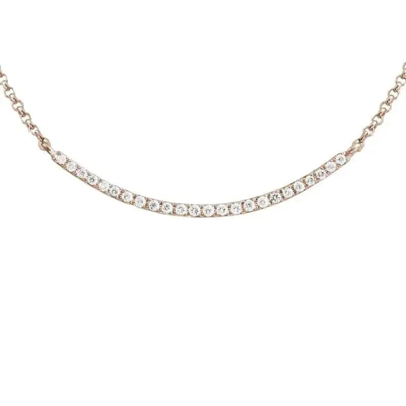 14k Gold Diamond Necklace - Biggar Diamonds