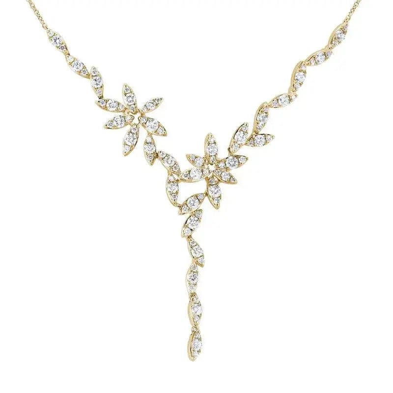 14k Gold Diamond Necklace - Biggar Diamonds