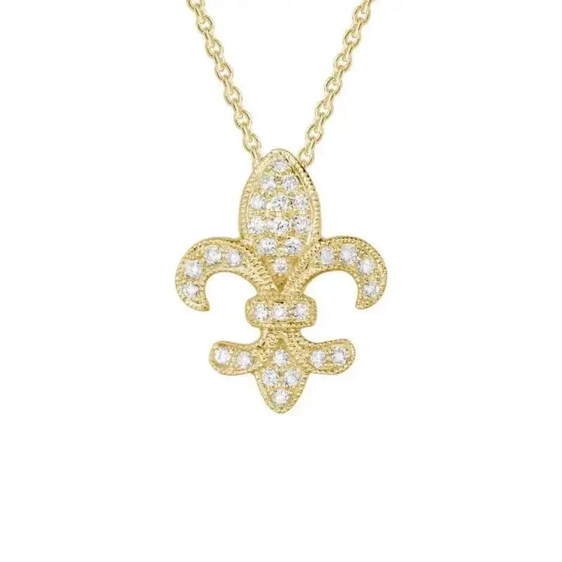 14k Gold Diamond Necklace - Biggar Diamonds