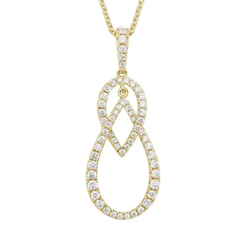 14k Gold Diamond Necklace - Biggar Diamonds