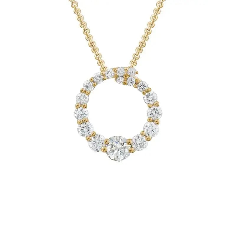 14k Gold Diamond Necklace - Biggar Diamonds