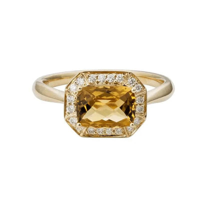 14K Gold Gemstone Ring - Biggar Diamonds