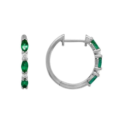 14k Gold Precious Gemstone Earring - Biggar Diamonds