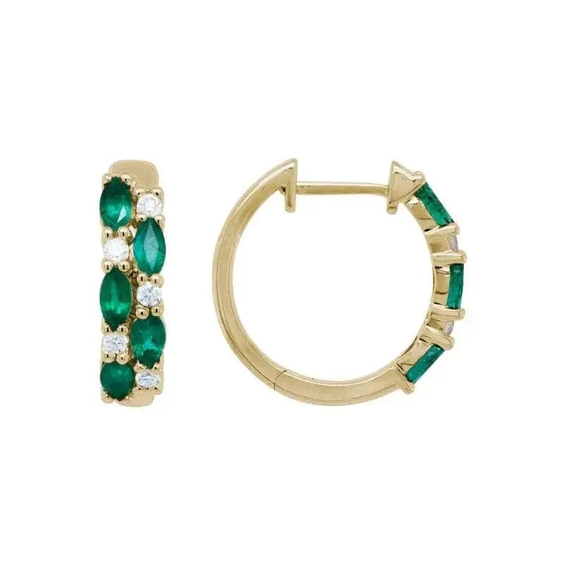 14k Gold Precious Gemstone Earring - Biggar Diamonds