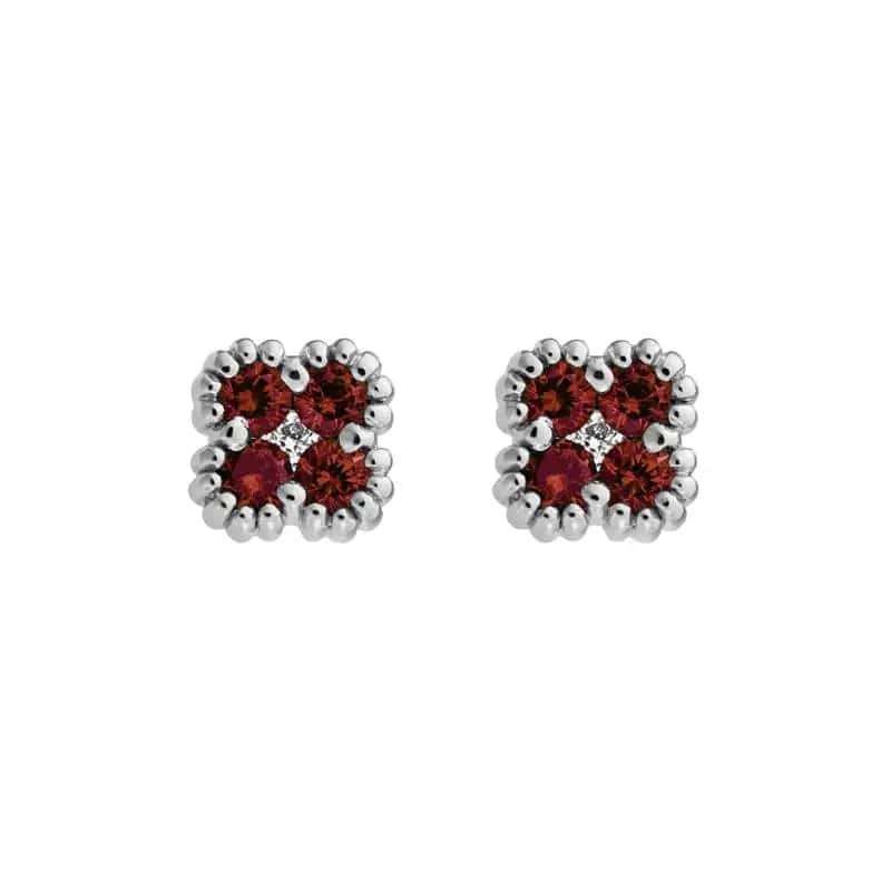 14k Gold Precious Gemstone Earring - Biggar Diamonds