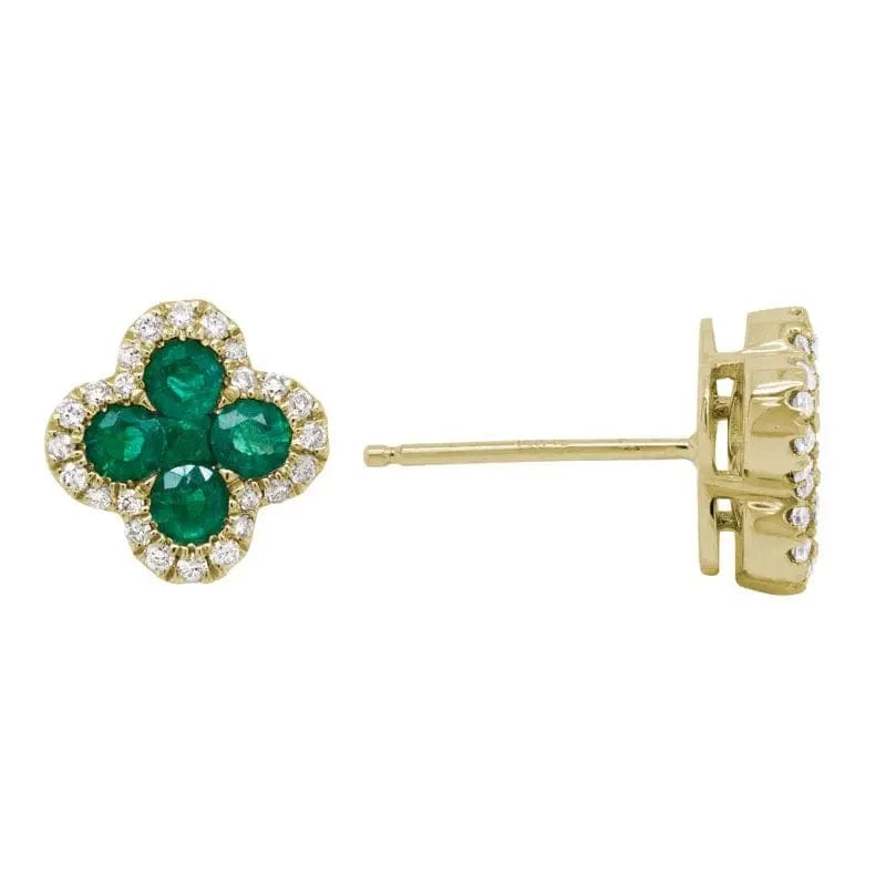 14k Gold Precious Gemstone Earring - Biggar Diamonds