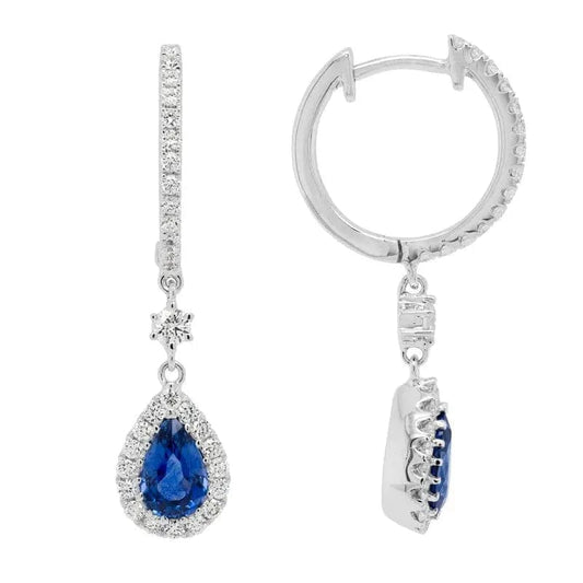 14k Gold Precious Gemstone Earring - Biggar Diamonds