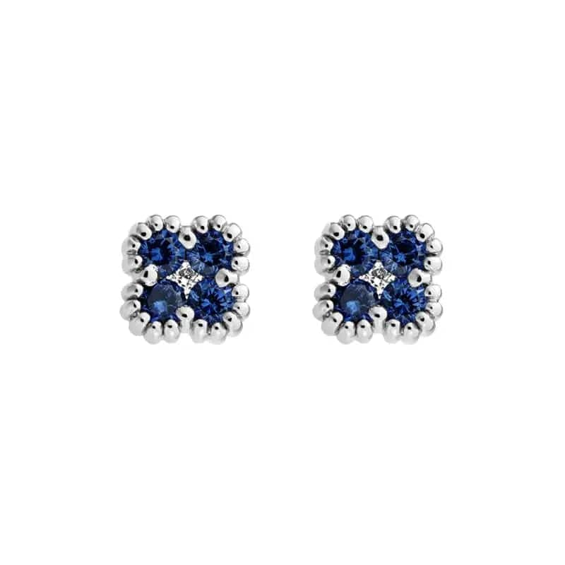 14k Gold Precious Gemstone Earring - Biggar Diamonds