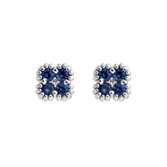 14k Gold Precious Gemstone Earring - Biggar Diamonds