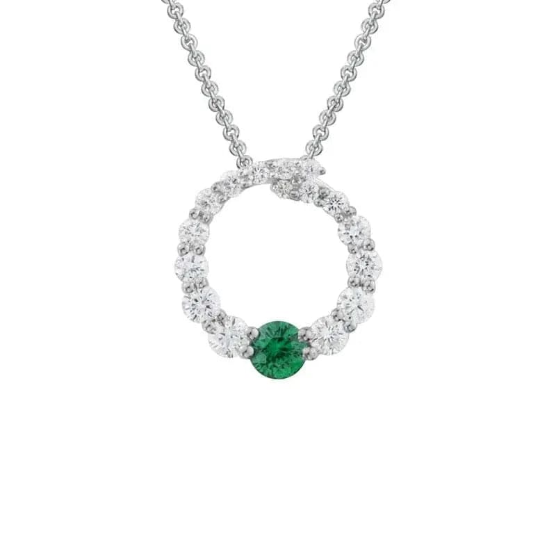 14k Gold Precious Gemstone Necklace - Biggar Diamonds