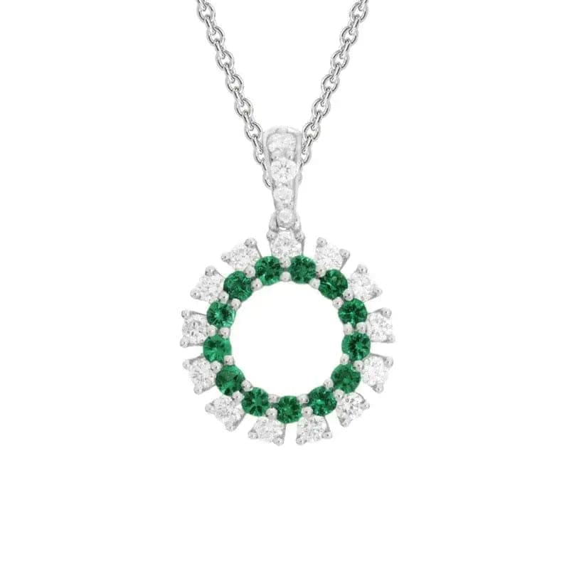 14k Gold Precious Gemstone Necklace - Biggar Diamonds