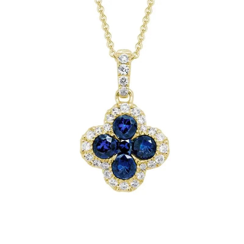 14k Gold Precious Gemstone Necklace - Biggar Diamonds