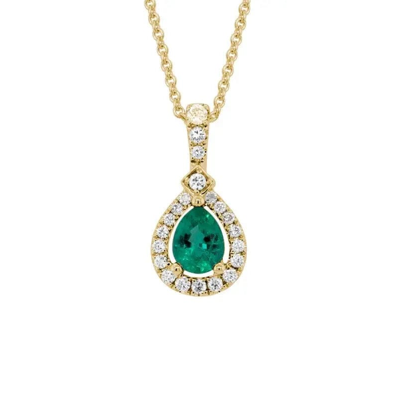 14k Gold Precious Gemstone Necklace - Biggar Diamonds