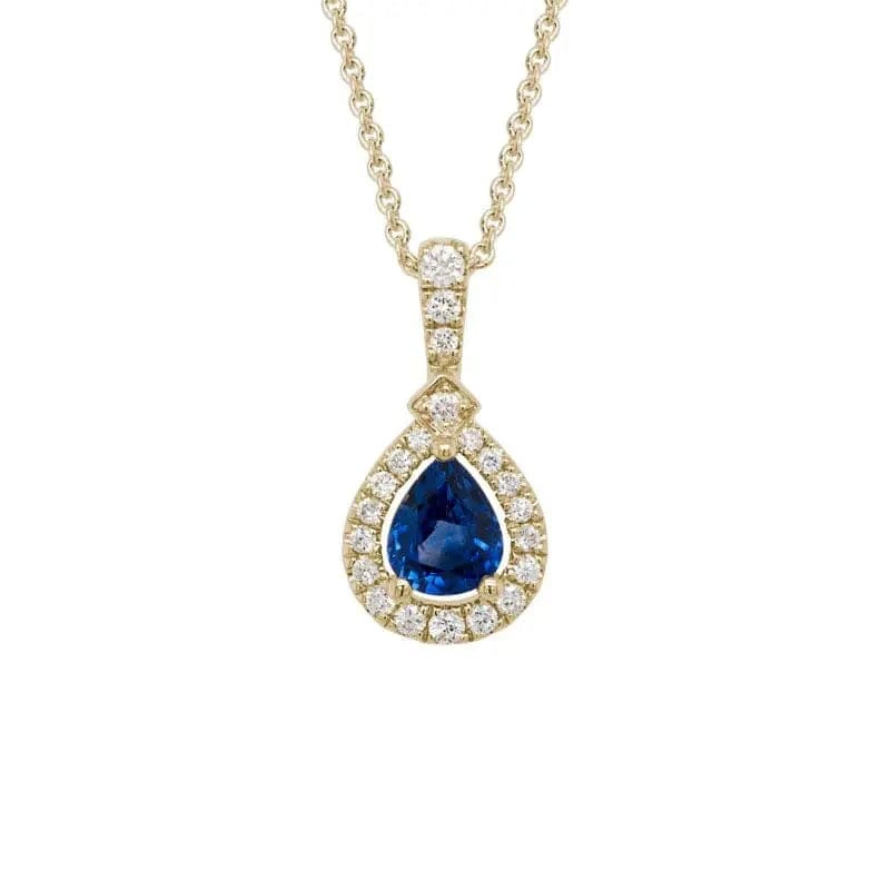 14k Gold Precious Gemstone Necklace - Biggar Diamonds