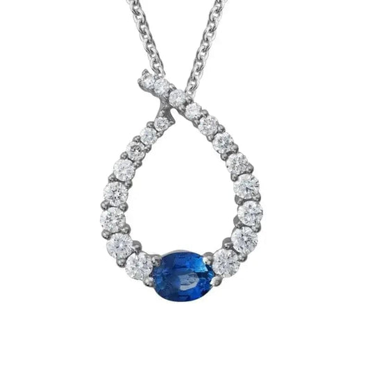 14k Gold Precious Gemstone Necklace - Biggar Diamonds