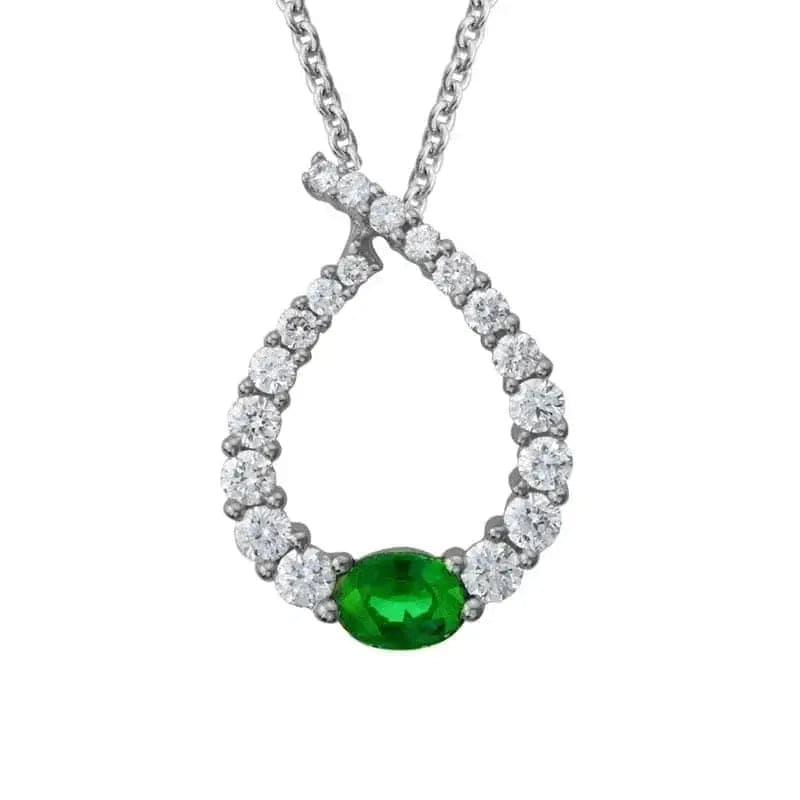 14k Gold Precious Gemstone Necklace - Biggar Diamonds