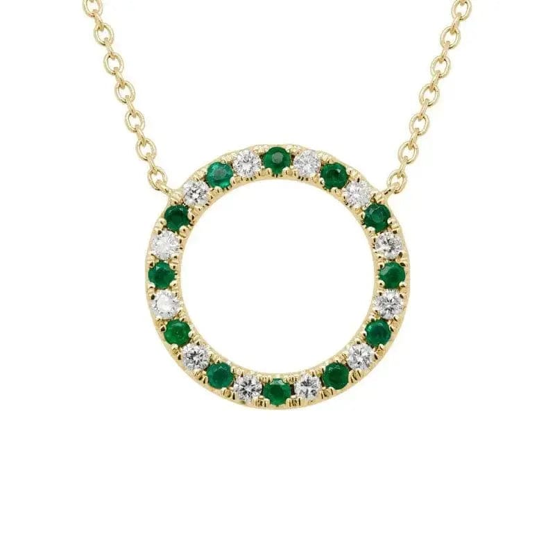 14k Gold Precious Gemstone Necklace - Biggar Diamonds