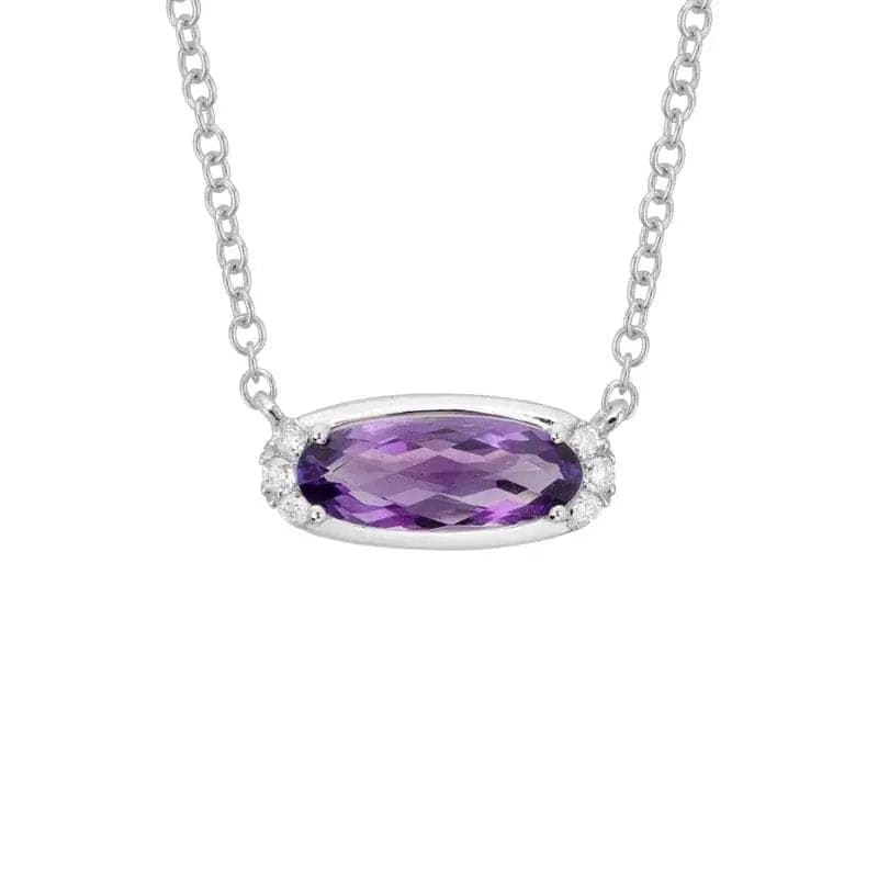 14k Gold Precious Gemstone Necklace - Biggar Diamonds