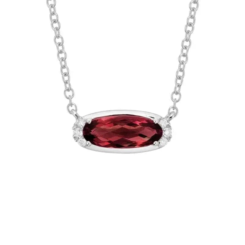 14k Gold Precious Gemstone Necklace - Biggar Diamonds