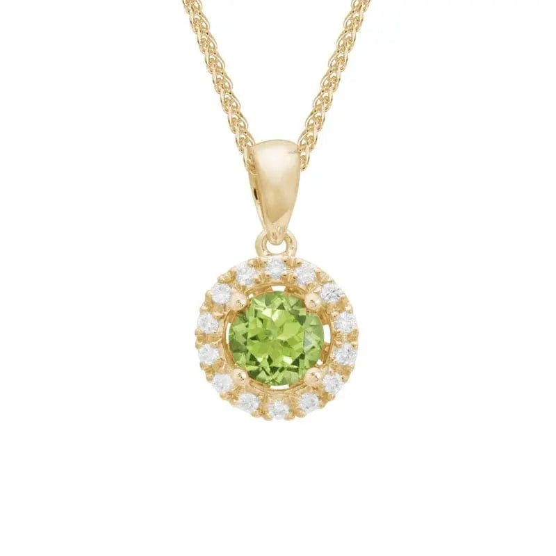 14k Gold Precious Gemstone Necklace - Biggar Diamonds