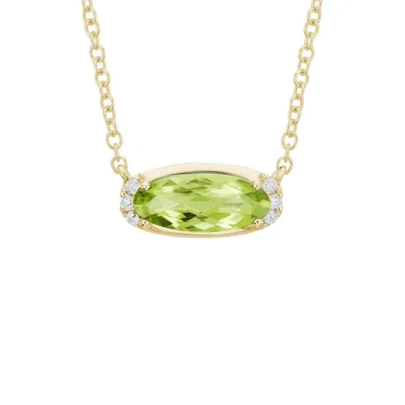 14k Gold Precious Gemstone Necklace - Biggar Diamonds