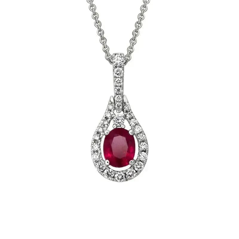 14k Gold Precious Gemstone Necklace - Biggar Diamonds