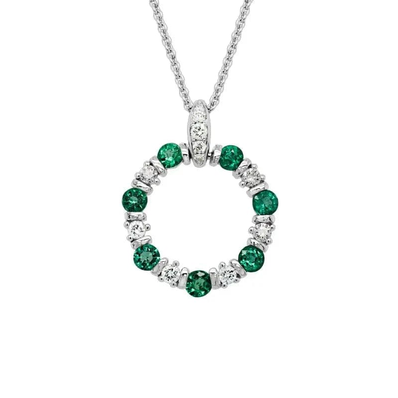 14k Gold Precious Gemstone Necklace - Biggar Diamonds