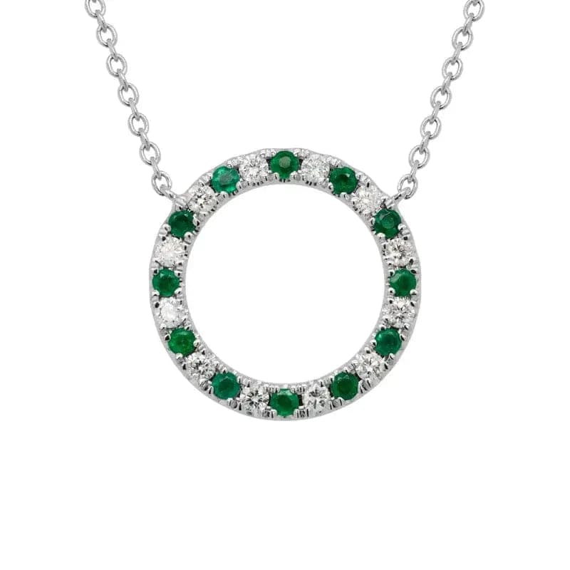 14k Gold Precious Gemstone Necklace - Biggar Diamonds