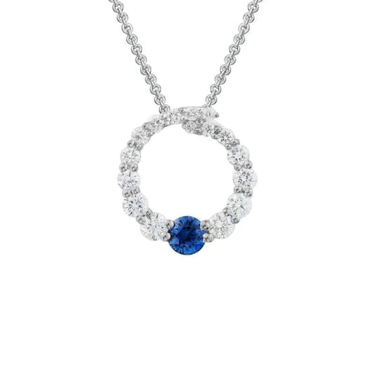 14k Gold Precious Gemstone Necklace - Biggar Diamonds