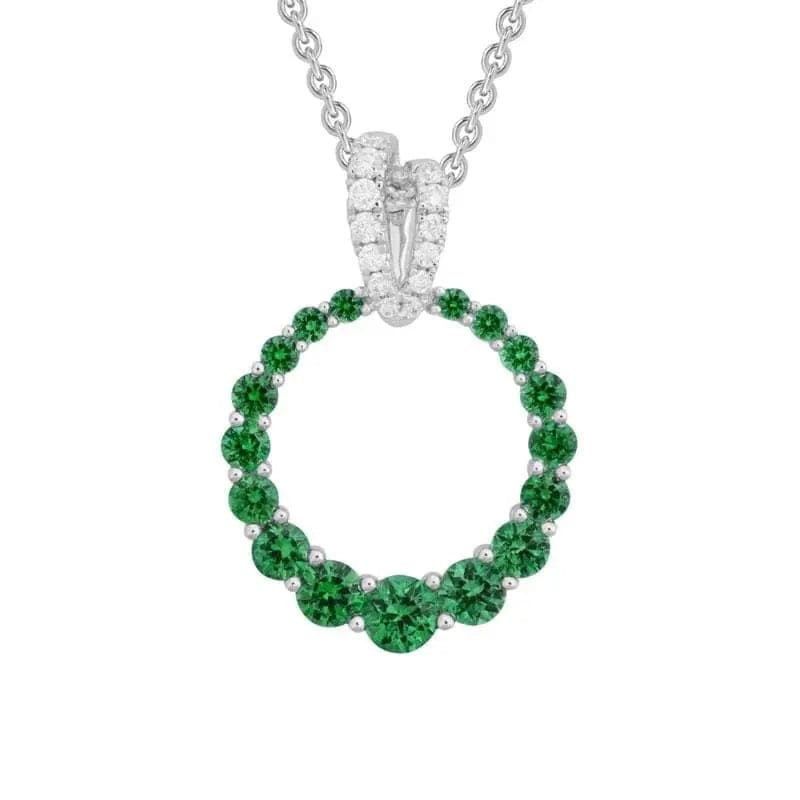 14k Gold Precious Gemstone Necklace - Biggar Diamonds