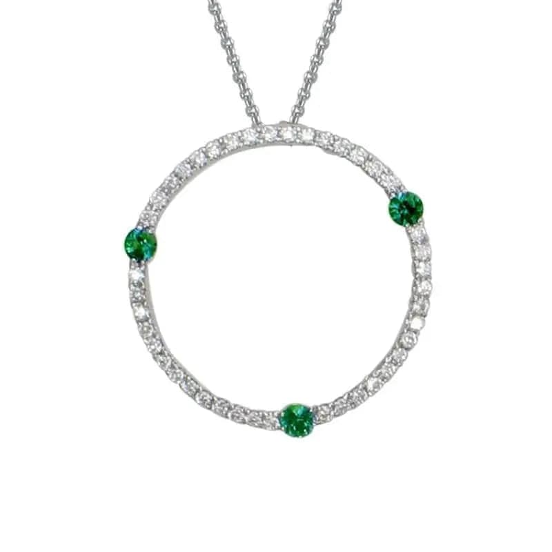 14k Gold Precious Gemstone Necklace - Biggar Diamonds