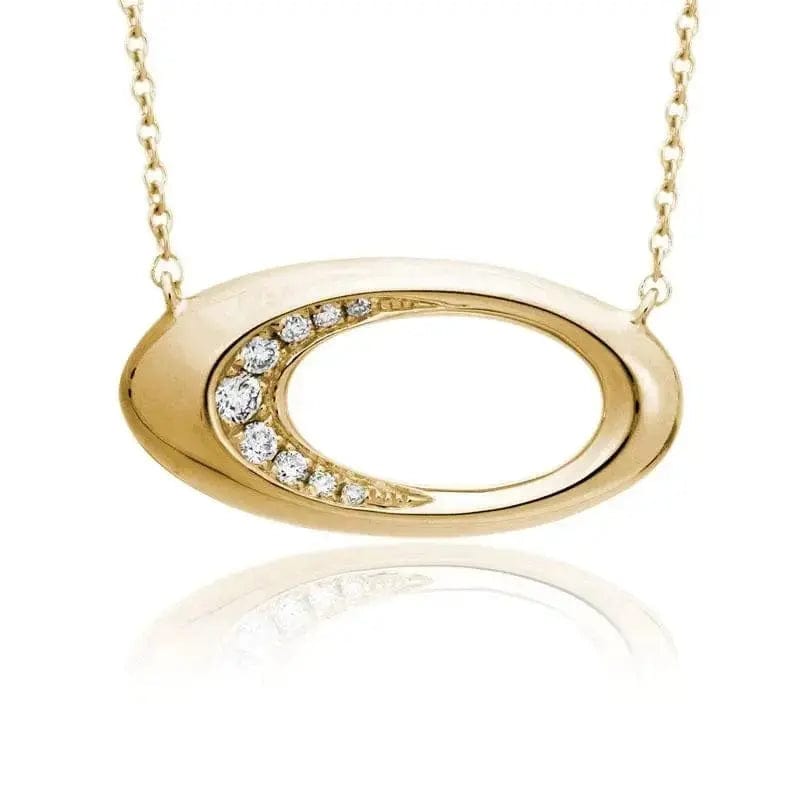 14k GoldDiamond Necklace - Biggar Diamonds