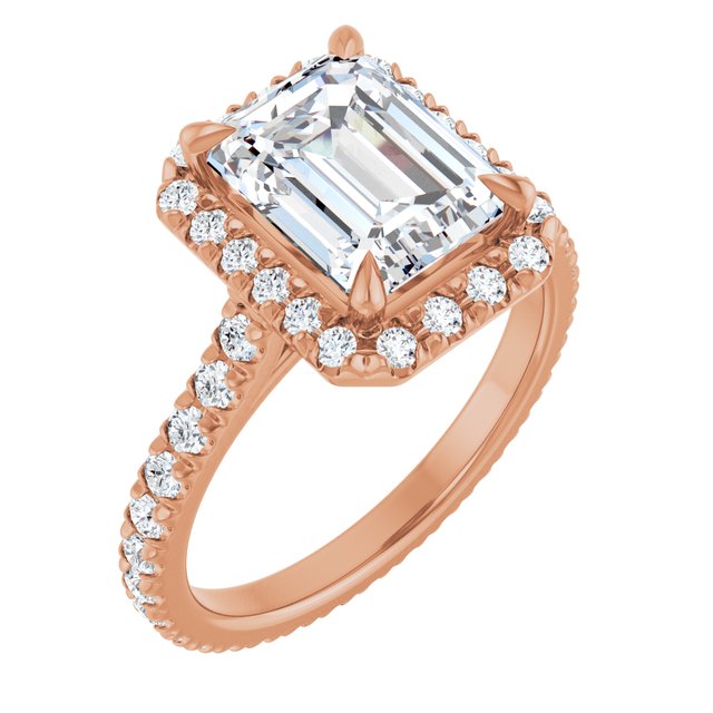 Halo Engagement Ring