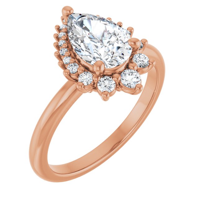 Halo Engagement Ring