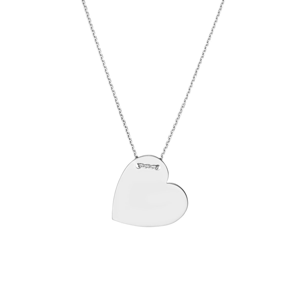 Engravable Heart Necklace