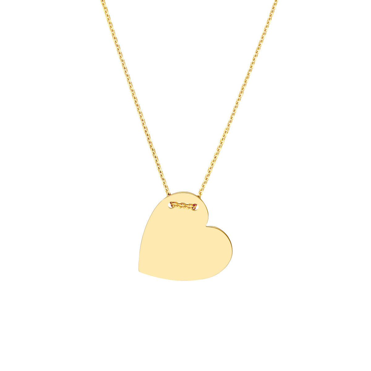 Engravable Heart Necklace