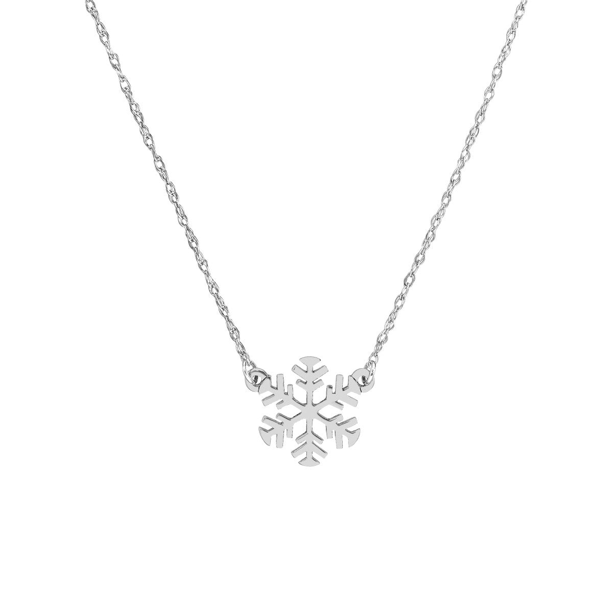 Mini Snowflake Necklace