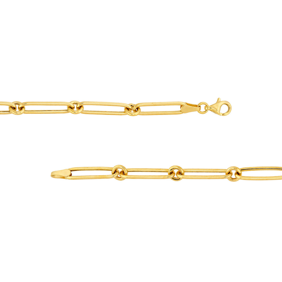 Hollow Fancy Link 1+1 Chain