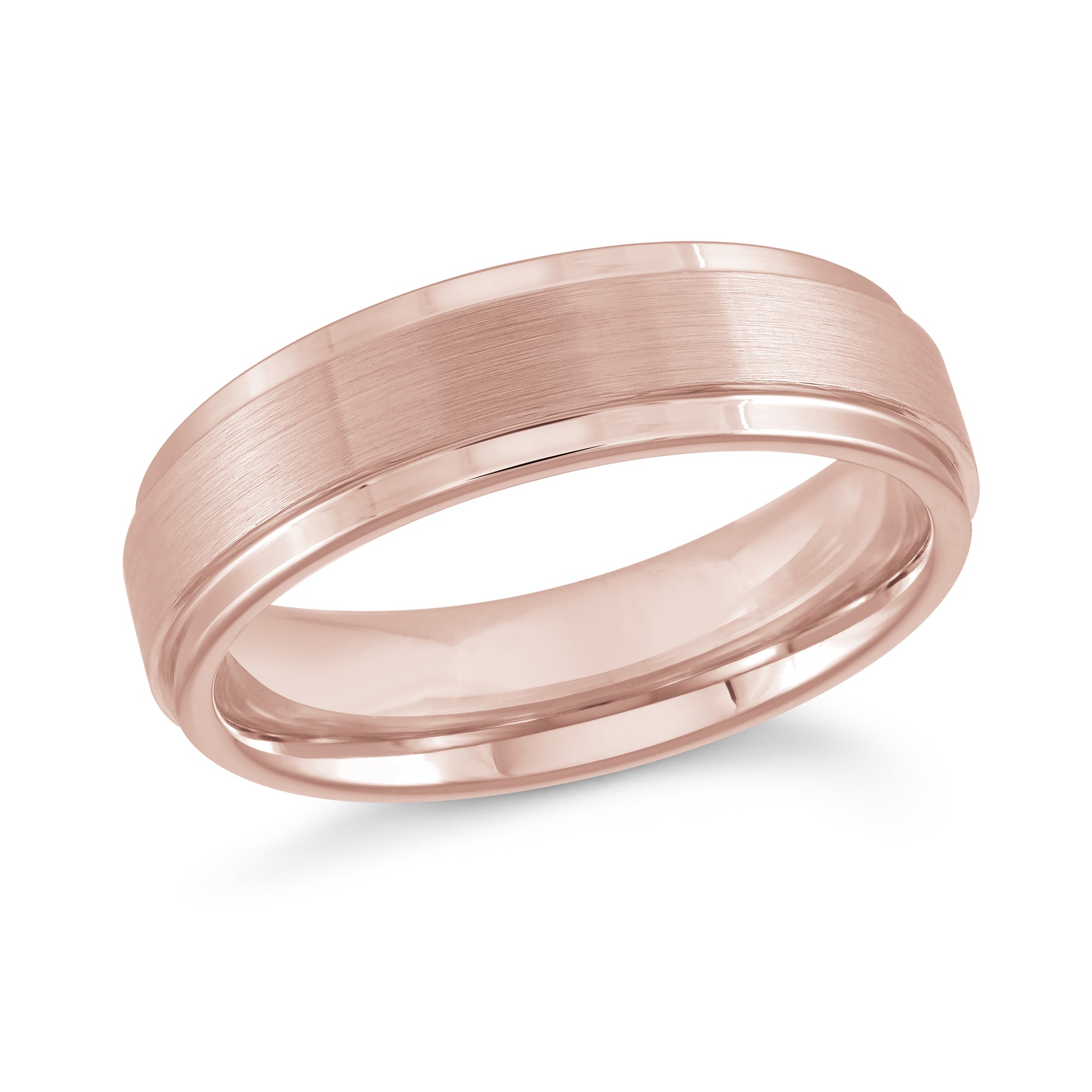 Rose Gold Tungsten Wedding Band