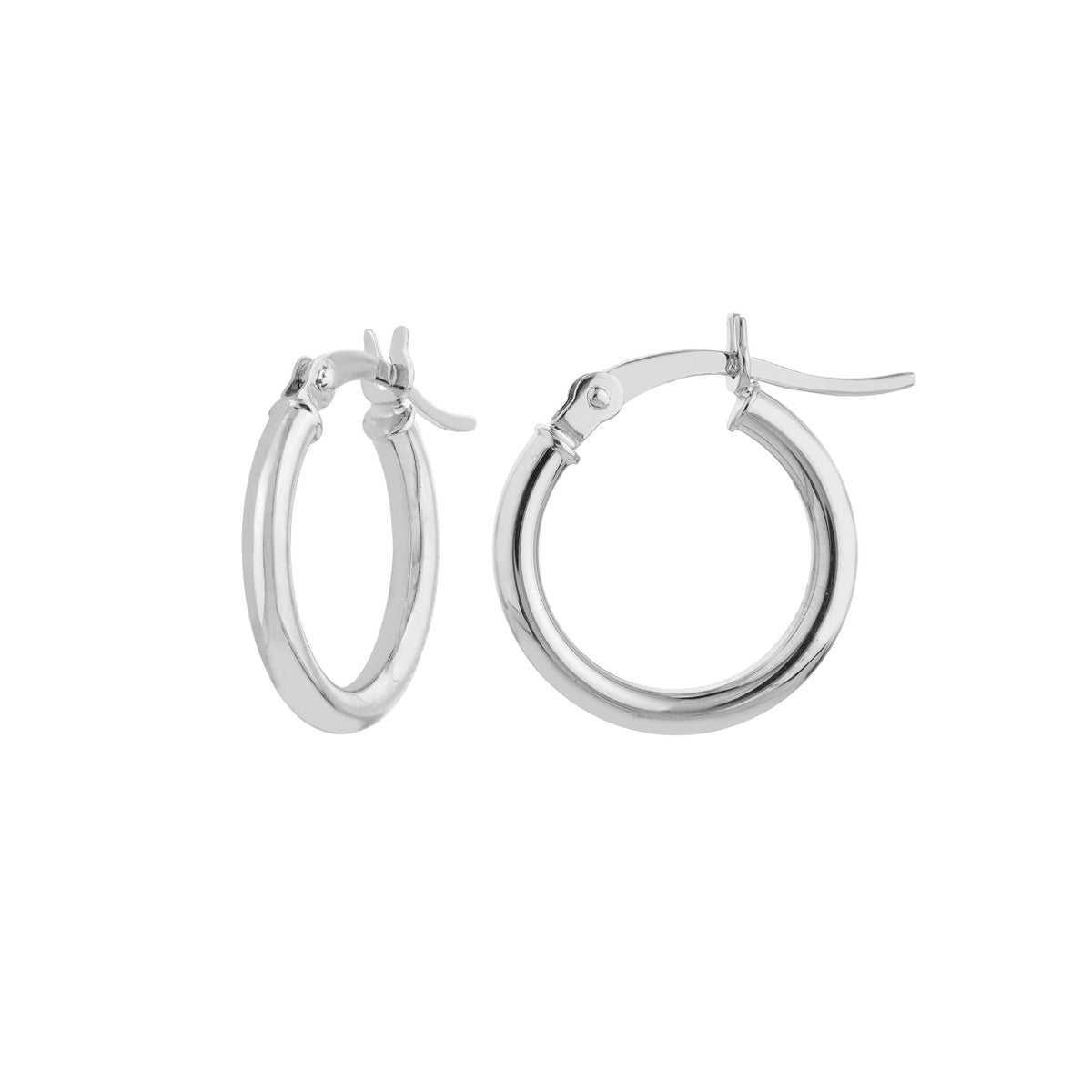 Polished Hoop Earrings