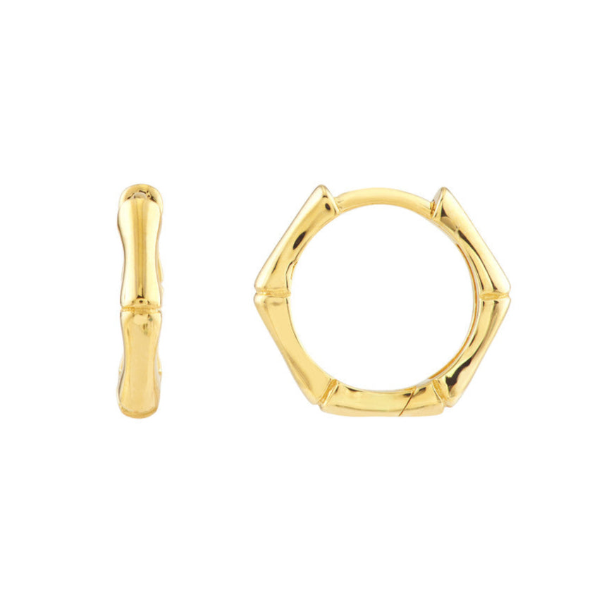 Bamboo Pentagon Hoops